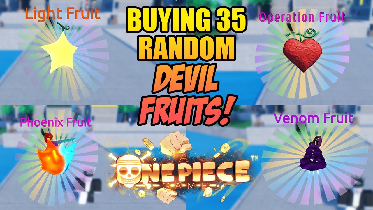 PHOENIX FRUIT SHOWCASE IN A ONE PIECE GAME (ROBLOX) 