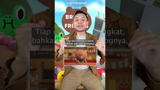 Kamu pernah chat pake LINE gak? Sekarang ada series nya! Review Brown and Friends #shorts