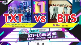 五代现役第二个获得三大一位的男团！恭喜TXT新歌获得第4个一位！