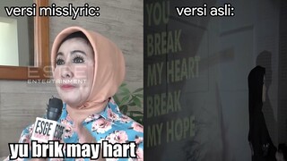 Yu Brik May Hart Brik May Haf VS Lagu Aslinya...