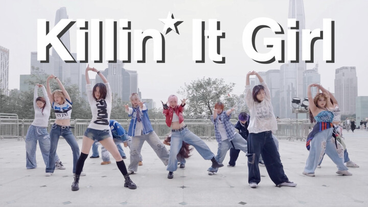 Big data, please push this to the A-mis! “Killin’ It Girl” High-Quality Cinematic Re-creation Dance 