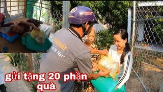 Thay Mặt MTQ Phát 20 Phần Quà Cho Bà Con Nghèo