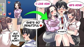 A Hot Mother and Daughter Duo Likes Me. Now They're Both Trying To Seduce Me! (Romcom Compilation)