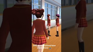 Pov. your bestfriend have a new friend #sakuraschoolsimulator #shorts #tiktok