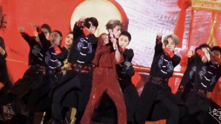 【易烊千玺】十周年单人solo《大花轿》舞蹈部分全身版