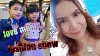 Love month fashion show kids #gracevlog