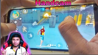 Realme narzo 20pro free fire gameplay test 4 finger handcam m1887 onetap headshot #nonstopgaming