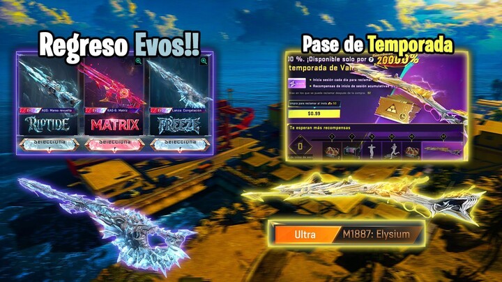 REGRESAN LAS EVOS A BLOOD STRIKE: NUEVO PASE DE TEMPORADA Y M1887 ELYSIUM
