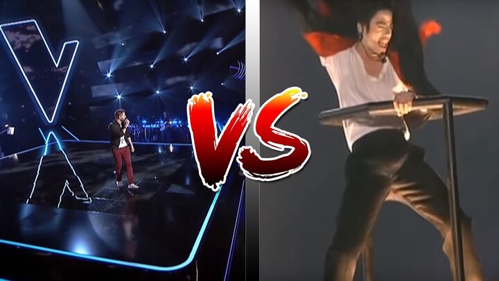 BOGDAN IOAN VS MICHAEL JACKSON | VOCEA ROMANIEI | VOICE COMPARISON | THE VOICE OF ROMANIA