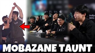ONIC ESPORTS RESPONDING TO MOBAZANE TAUNTING THEM… 🤣