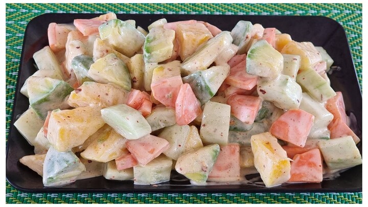 🥑 ลดได้จริง 5 กิโล..!!  เผาผลาญไขมันหน้าท้อง |หุ่นปัง หน้าท้องยุบ 🥑 ยำสลัด