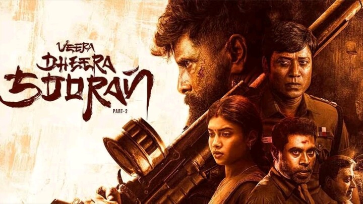 Veera Dheera Sooran Part-2 (2025) | Full Movie In Hindi Dubbed | Chiyaan Vikram | Dushara Vijayan |
