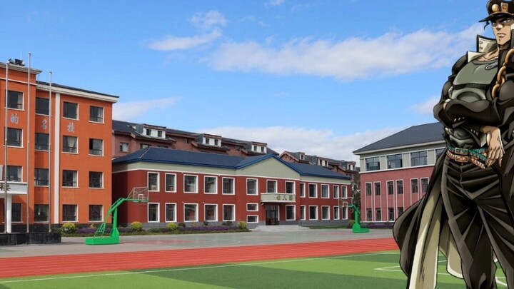 You are a murderer, and you enter a school ready to kill. But there is a student named Jotaro Kujo, 