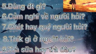 bạn hỏi mk trả lời