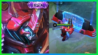 GROCK NEW SKIN | CODENAME: RHINO EPIC SKIN 🟢 MLBB