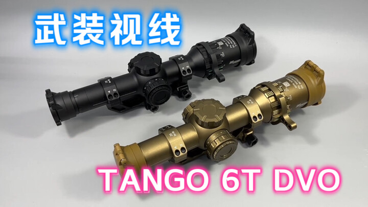 升级量产版 武装视线 复刻TANGO 6T DVO速瞄 实际展示与介绍