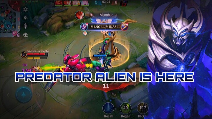 PREDATOR ALIEN IS HERE