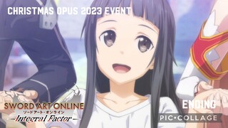 Sword Art Online Integral Factor: Christmas Opus 2023 Event Ending