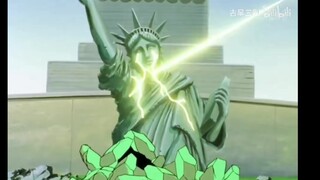 【机动战士高达】“自由女神里藏闪光高达，怎么塞进去的”？