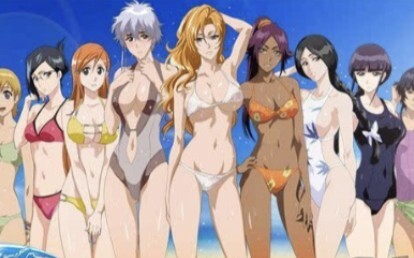 "BLEACH" swimsuit benefits, gentlemen not allowed!!