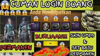 BURUAAN!!! KUPON CRATE GRATIS & SKIN PERMANEN.-PUBG MOBILE