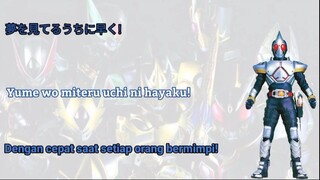 Rider Chips - ELEMENTS [ Kamen Rider Blade Opening 2]  Lyrics Sub Indonesia