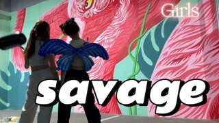 【Các cô gái】Quay lại MV "savage" của aespa