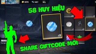 [Free Fire] Share GiftCode 600K Lượt Nhập - Cách Kiếm Nhiều Huy Hiệu Kẹo B Đổi Quà Vip | THI BLUE