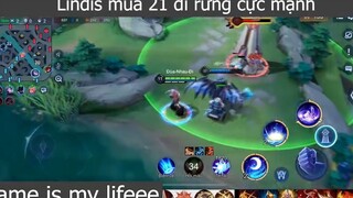 Lindis mùa 21 đi rừng cực mạnh p4 #gameismylifeee