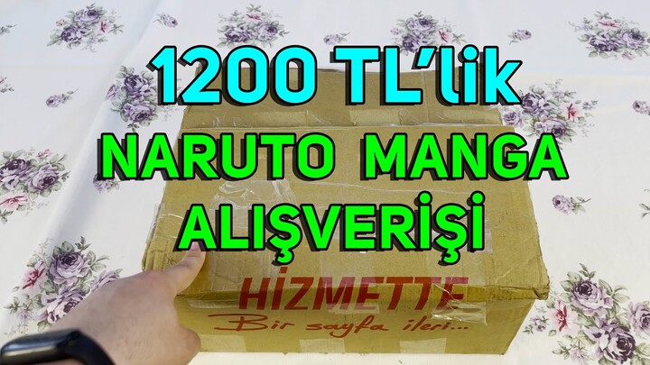 1200 TL'ye NARUTO SET (+31 Cilt ) Aldım || NadirKitap - Darkwood Çizgi Roman Evi Alışverişi #2