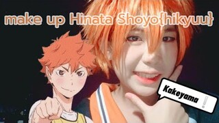 ｡*♡make up Hinata Shoyo{hikyuu} 🧡° 🍊🏐 °✨