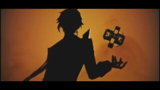 Zhongli Trailer , but with his bank theme