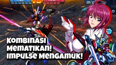 Kombinasi Skill Mematikan! Impulse Mengamuk Di Rank! - Gundam Supreme Battle