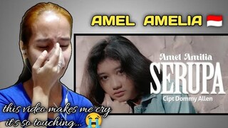 AMEL AMILIA - SERUPA ( OFFICIAL MUSIC VIDEO) || FIRST TIME REACTION
