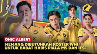 Onic Mau, ALBERT Mau, Kenapa Tidak! CEO ONIC Beberkan ALASAN BELI ALBERT DARI RRQ