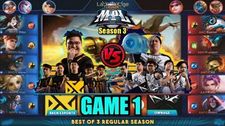 Game1 Bren Esports VS AA Ownage | MPL PH S3 Regular Season