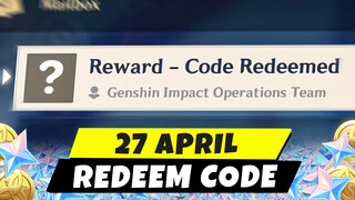 27 April New Redeem Code Genshin Impact 4.6