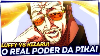 KIZARU SE MOVE E LUFFY SENTE A PIKA ENTRAR EM EGGHEAD! TEREMOS VELÓRIO? - ONE PIECE 1090