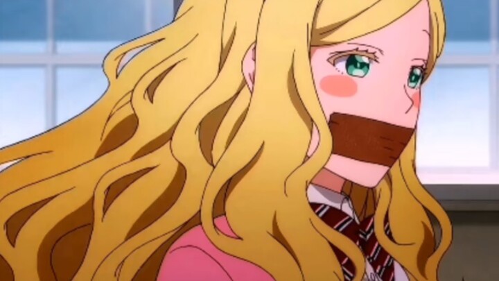 "Marshmallow", the blond, blue-eyed, delicate golden retriever that is both silly and cute.