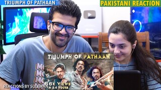 Pakistani Couple Reacts To Triumph Of Pathaan | Highest Grossing Hindi Film Ever | SRK Squad