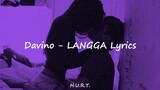 Davino - LANGGA (Lyric Video)