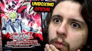 🔴 YU-GI-OH ! O Rei Carmesim DECK - UNBOXING OFICIAL 🔴