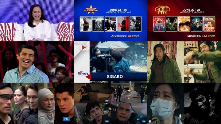 ABS-CBN sa ALLTV2 Commercial Break June 23, 2026 (Tuesday) (Sigabo, Blood VS Duty, The Alibi, FWOMH)
