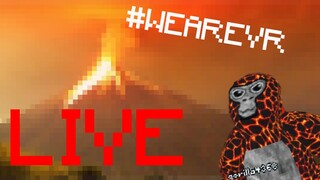 Gorilla Tag Update And #wearevr  LIVE With YOU!