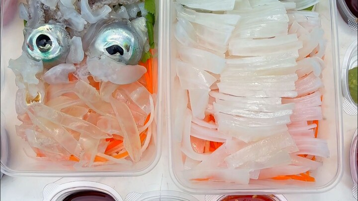 Kick off this summer with a table full of squid!