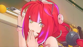 甜 妹 双 马 尾