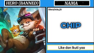 HERO LANGGANAN BAN DI TIER EPIC - LEGEND