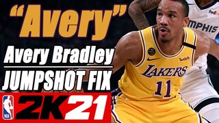 Avery Bradley Jumpshot Fix NBA2K21 with Side-by-Side Comparison