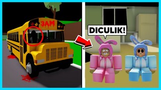 MIPAN & ZUZUZU Naik BUS SEKOLAH BERHANTU & DI CULIK KE RUMAH KOSONG! - Roblox Roleplay