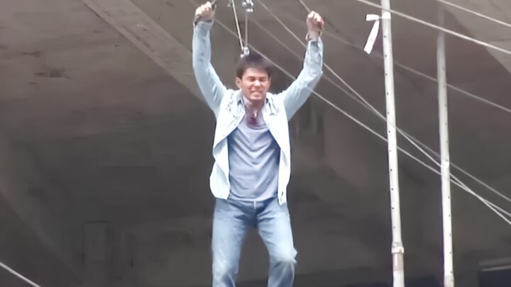 Wow! Jay Chou didn't use a body double when filming the jumping scene?